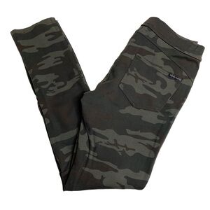 Sanctuary x Anthropologie Grease Leggings Green Camo Size Small